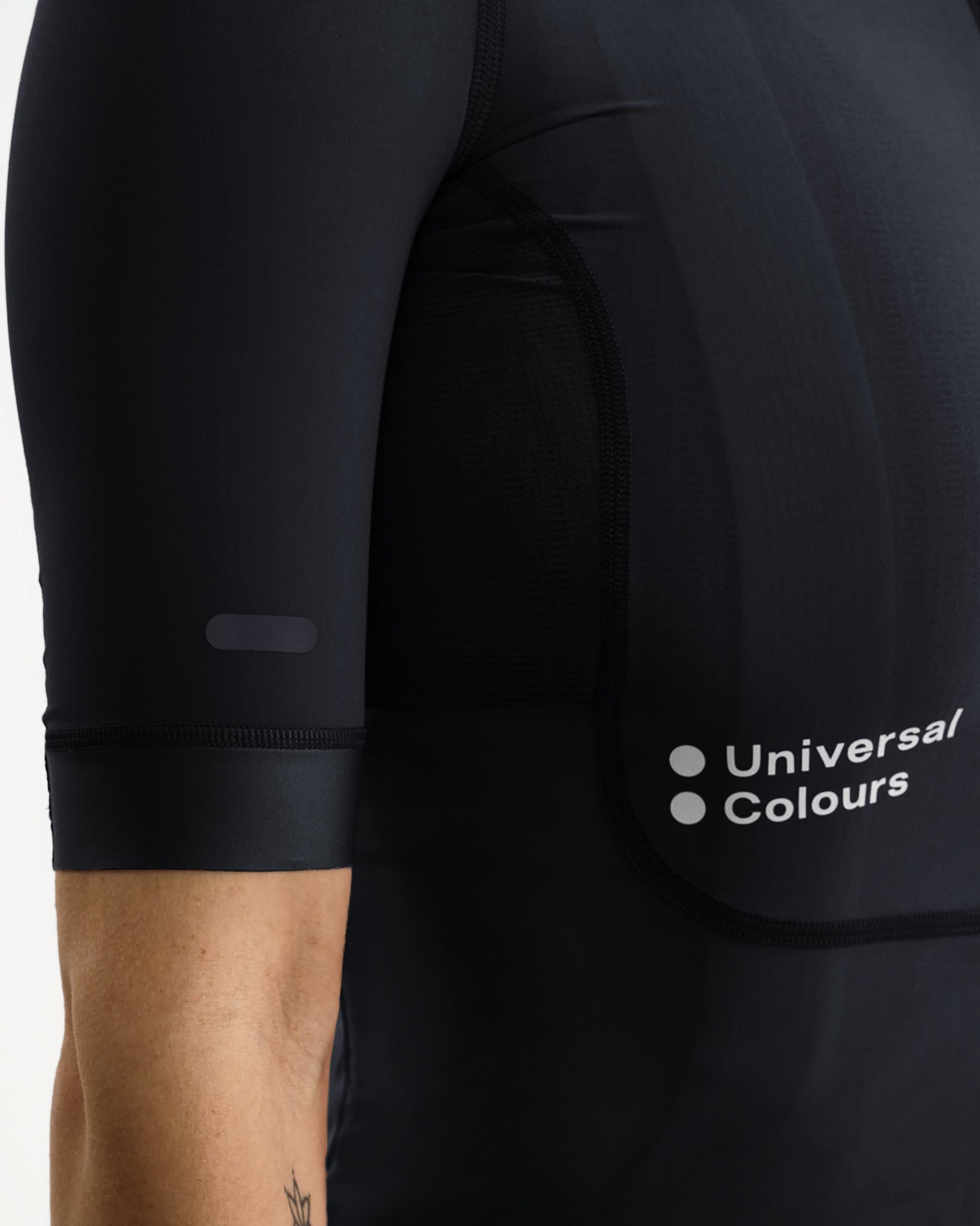 【8月末まで】universal colours Chroma womens S Women's Black Chroma Short Sleeve Jersey | Universal Colours