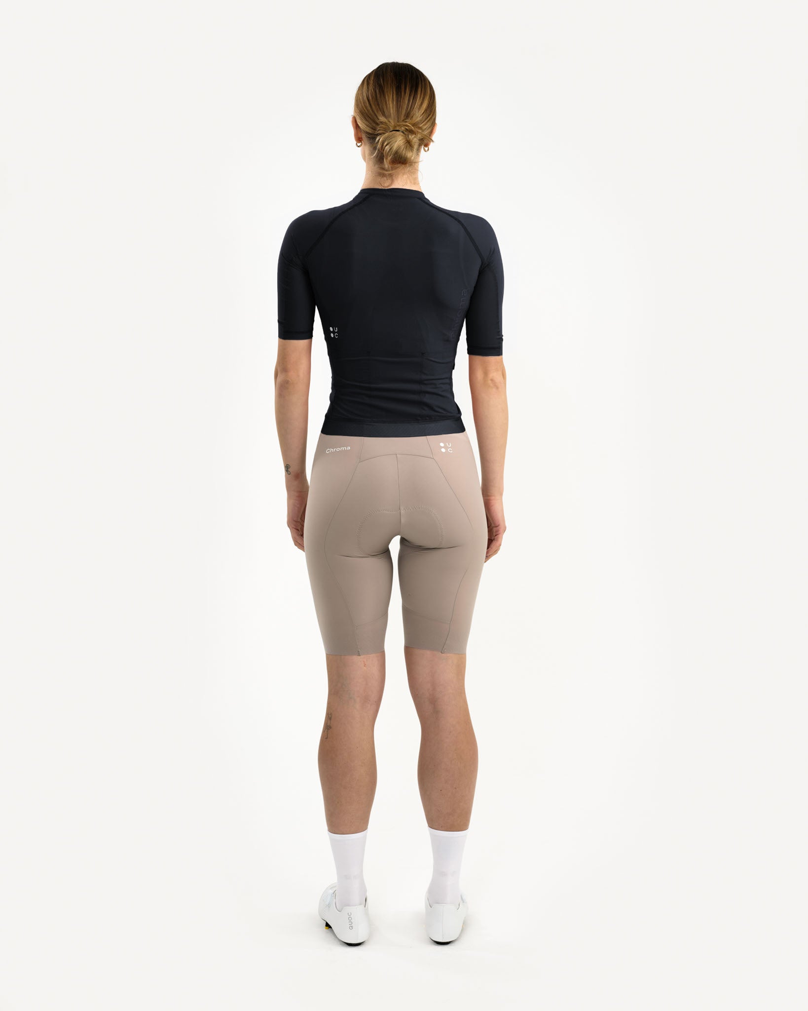 Women's Black Chroma Short Sleeve Jersey | Universal Colours