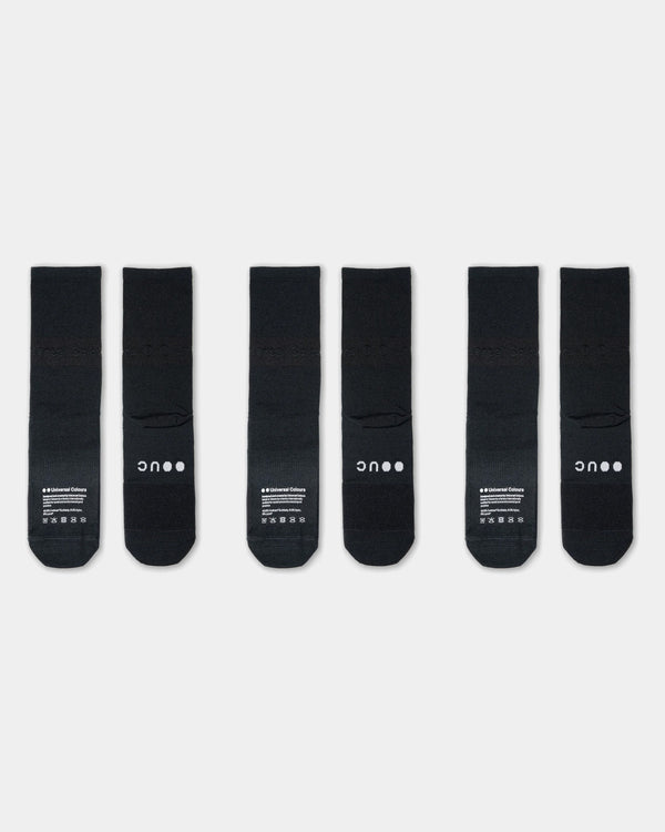 Lightweight Summer Socks Bundle - Black