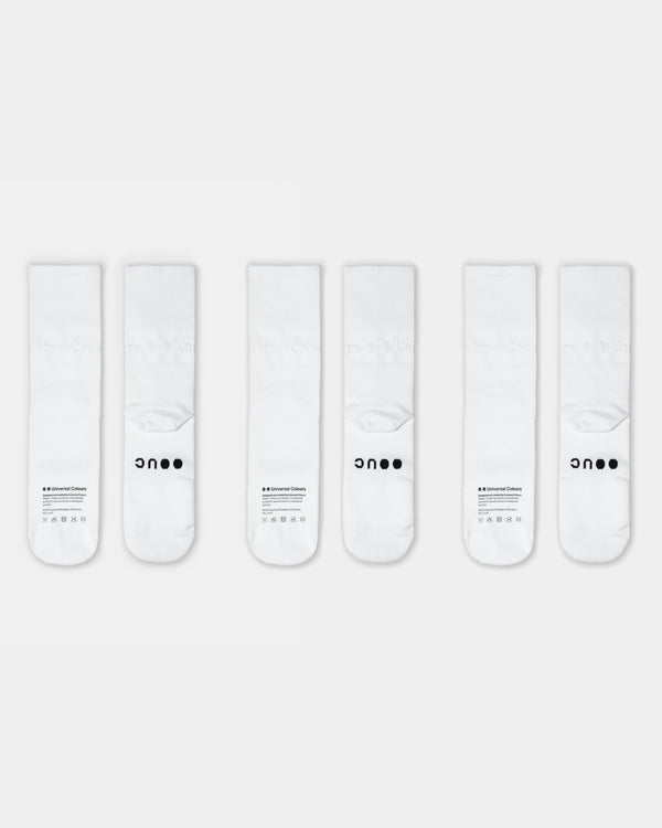 Lightweight Summer Socks Bundle - White
